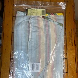 Longaberger SUNFLOWER STRIPE Large Desktop Basket Liner